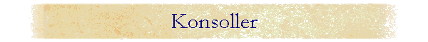 Konsoller
