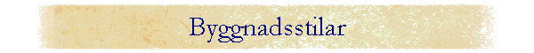 Byggnadsstilar